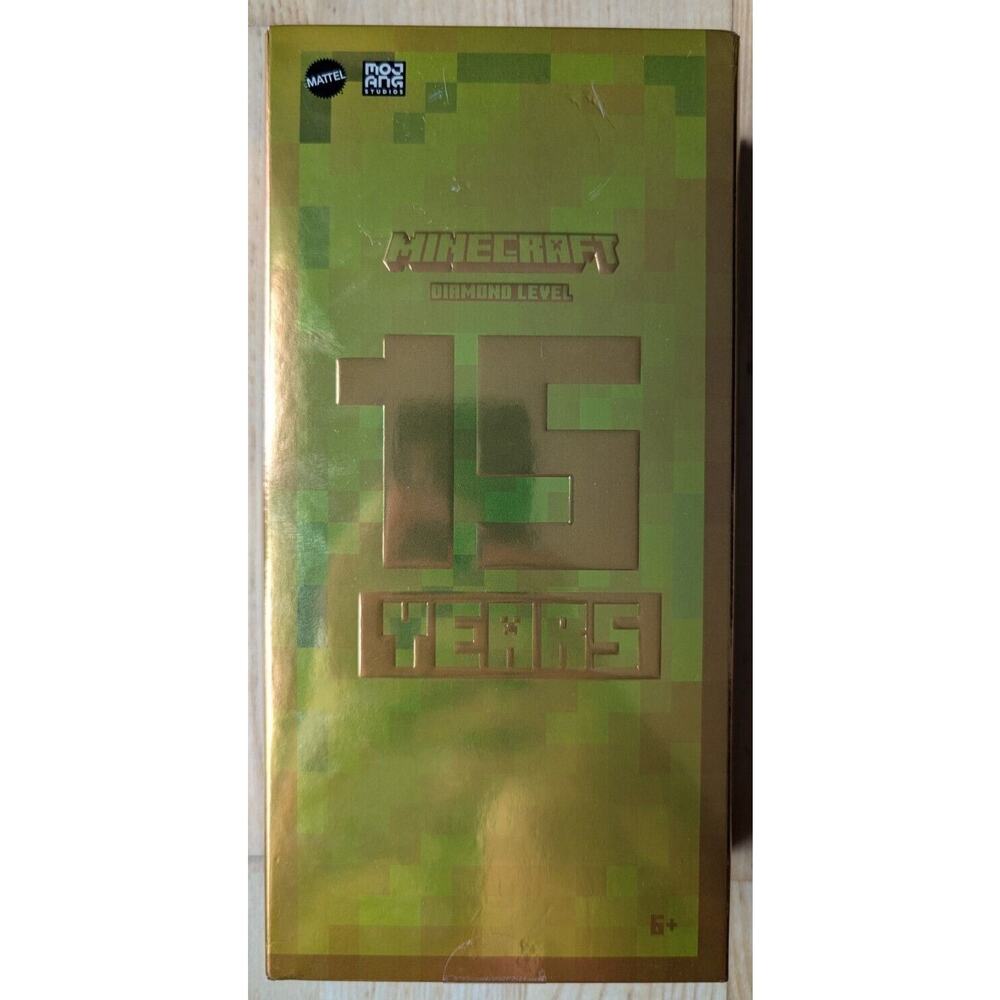 Minecraft Diamond Level Tuxedo Steve Action Figure NWT